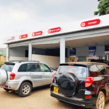 Tyre Express opened its 4th outlet in Kampala Uganda at Bombo Road Petro Fuel Station.